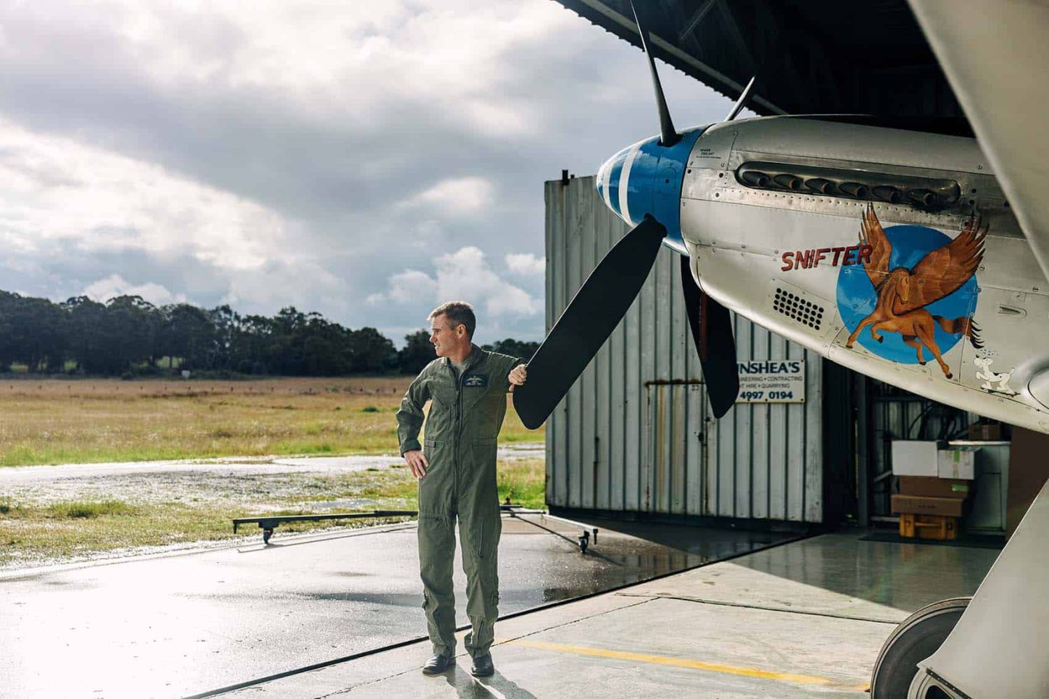 Matt Hall Zi 400 P51D Mustang